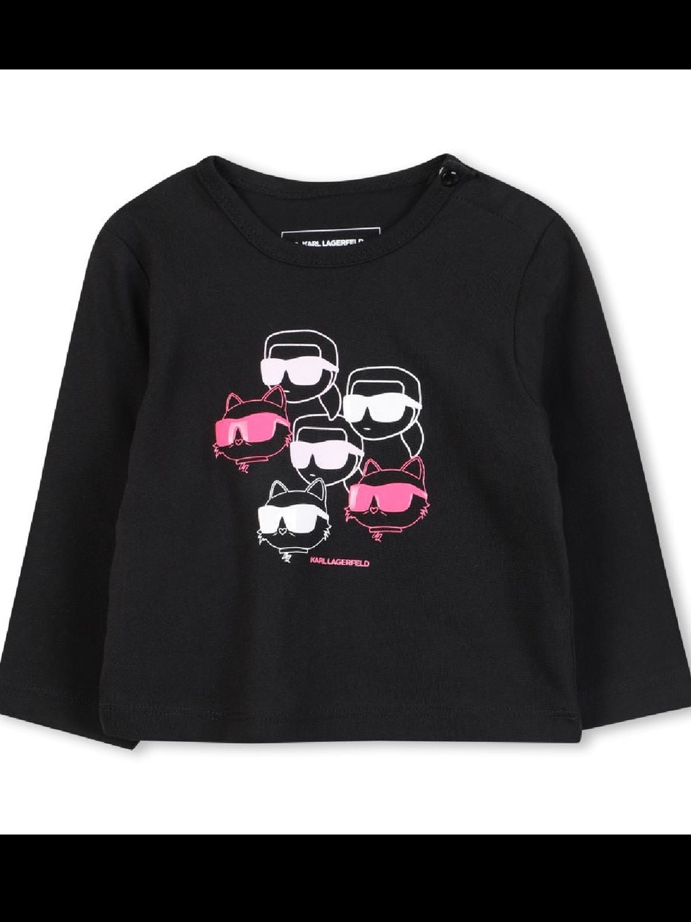 Karl Lagerfeld graphic tshirt